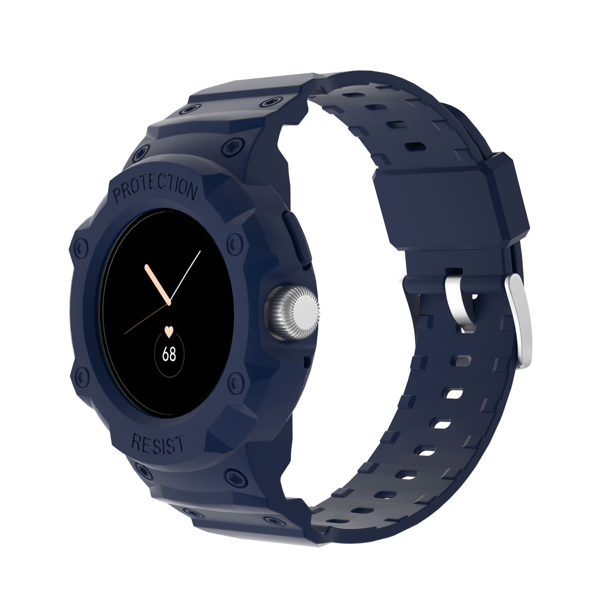 For Google Pixel Watch 2 Pixel Watch Integrated Design Soft TPU Replacement Watch Strap with Watch Case For Google Pixel Watch 2 Pixel Watch Integrated Design Soft TPU Replacement Watch Strap with Watch Case